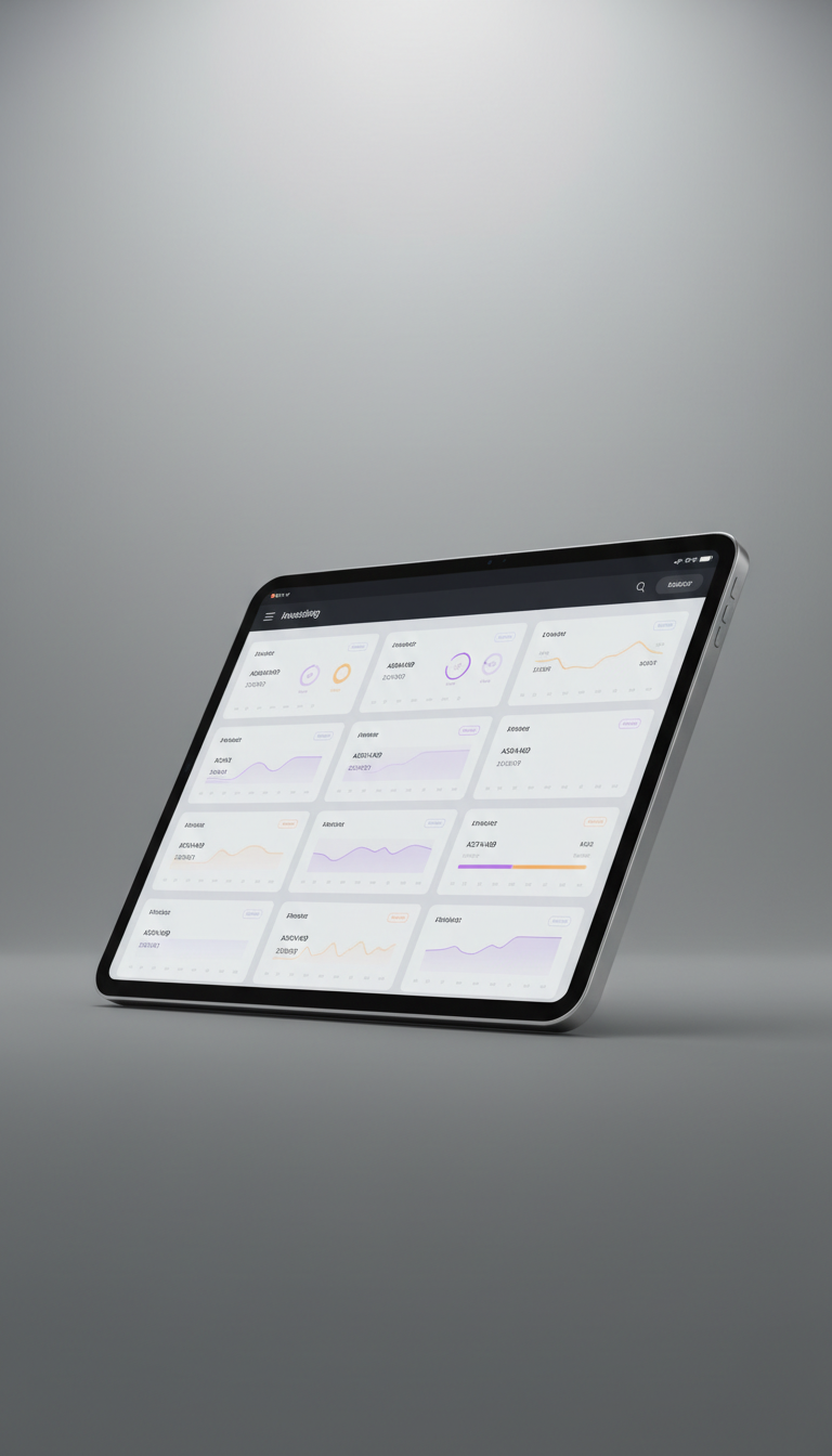 Web App Interface with Advanced Analytics