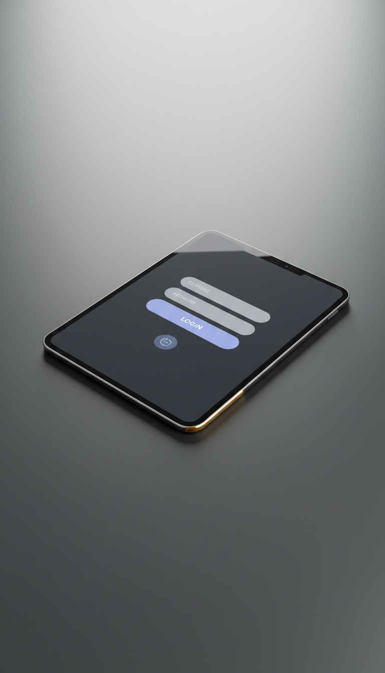 Secure Login Screen with Multi-Layer Encryption